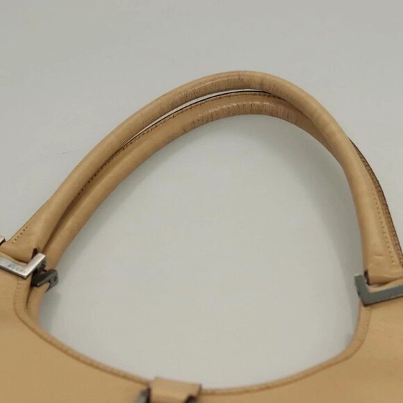 GUCCI Jackie Hand Bag Leather Beige Silver 002 1067 Auth bs28439 - Picture 9 of 16